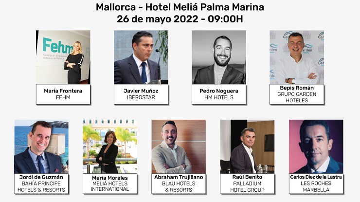 Ponentes del Gran Debate Hotelero Mallorca 2022 | Foto: Grupo Vía