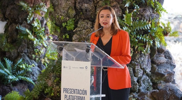 María Dolores Corujo, presidenta del Cabildo de Lanzarote 