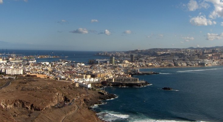 Vista de Las Palmas de gran Canaria