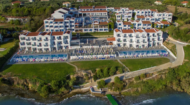 Vista aérea del hotel AluaSoul Zakynthos | Foto: Alua Hotels & Resorts