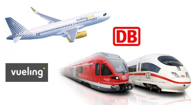 Vueling estrena su oferta de billetes combinados de tren y avión en Alemania