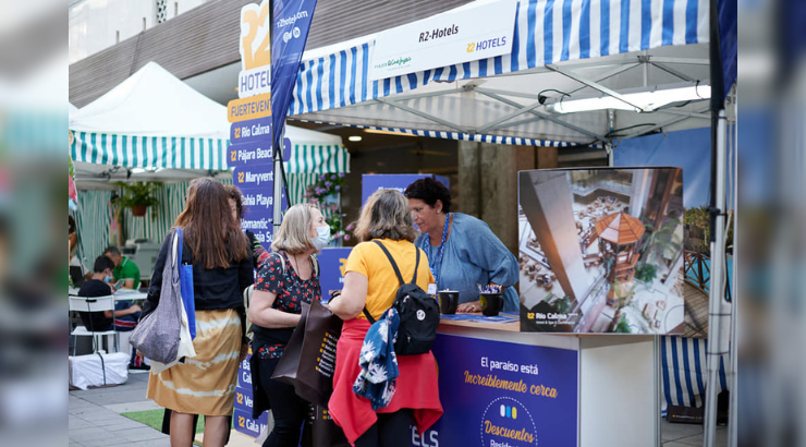 Estand de R2-Hotels en la VIII edición de la Feria de Vacaciones | Foto cedida Estand de R2-Hotels en la VIII edición de la Feria de Vacaciones | Foto cedida