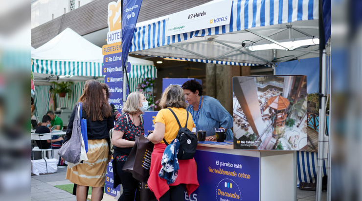 Estand de R2-Hotels en la VIII edición de la Feria de Vacaciones | Foto cedida