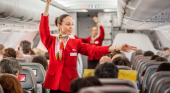 Interior de un avión de Volotea | Foto: Volotea Interior de un avión de Volotea | Foto: Volotea