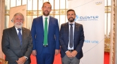 Gabriel Martínez, presidente de Marinas de España; Fernando Valdés, secretario de Estado de Turismo; y Manuel Jiménez,delegado de la Comisión de Turismo de Marinas de España