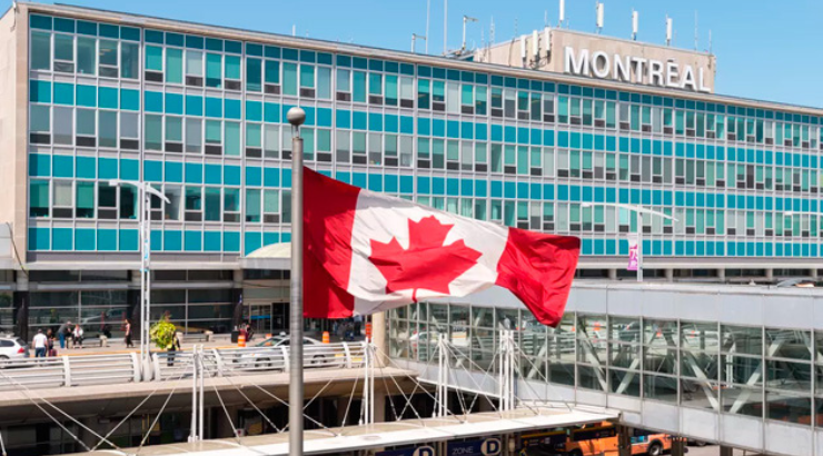 Aeropuerto internacional Pierre Elliott Trudeau en Montreal, Canadá | Foto: Foto: Eater Montreal
