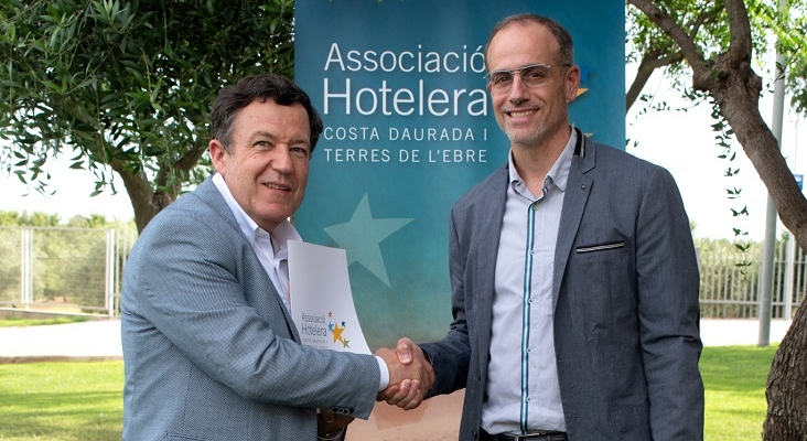 Jaume Orteu junto a Albert Savé Jaume Orteu junto a Albert Savé