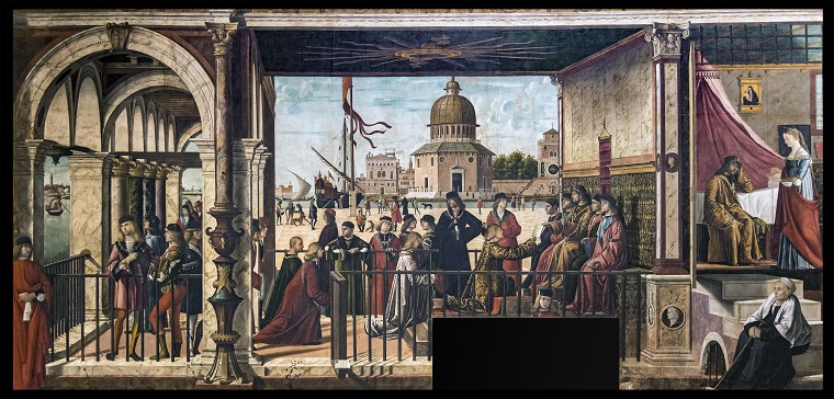 Despedida de los embajadores vittore carpaccio