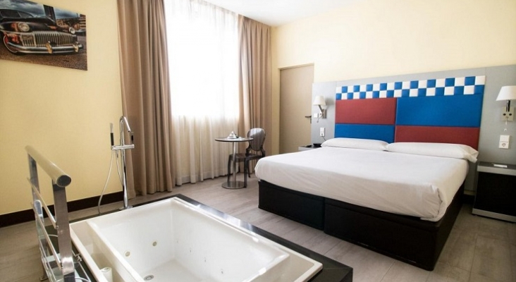 Una de las habitaciones del nuevo Alda Route 42 de Illescas (Toledo) | Foto: Alda Hotels