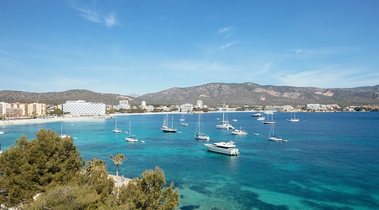 Vistas desde la terraza del Alua Palmanova Bay (Mallorca) | Foto: Alua Hotels & Resorts