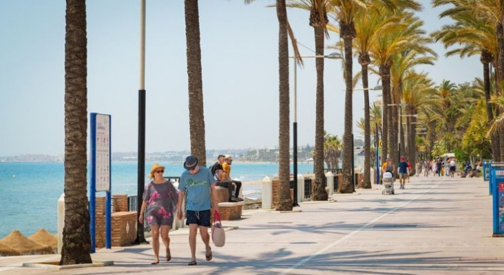 Vista del paseo marítimo de Marbella (Málaga) | Foto: vía Expedia