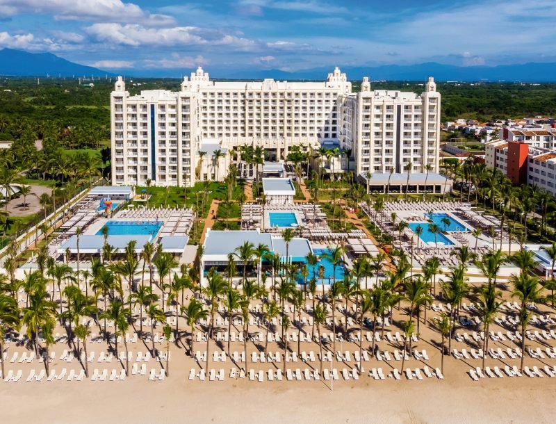 Imagen general del Hotel Riu Vallarta, México. 