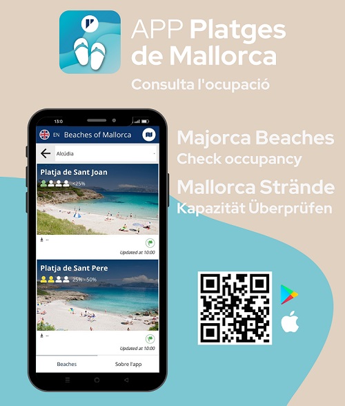 'App' móvil Playas de Mallorca
