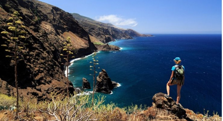 Vista de la costa norte de la isla (Canarias) | Foto: Visit La Palma