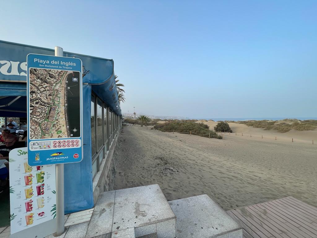 Detalle de la delimitación del Paraje Natural Protegido en el que se encuentra el Centro Comercial de Playa del Inglés - Gran Canaria | Foto: Tourinews©