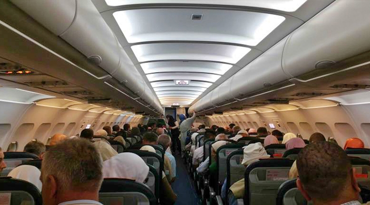 viajar en avión