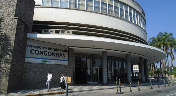 Aeropuerto de Congonhas Foto Eugenio Hansen, OFS (CC BY SA 4.0)