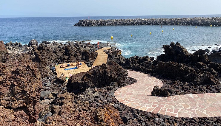 La Restinga. El Malpais pegado al puerto y adaptado al baño