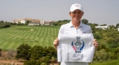 Stacy Lewis, la capitana del equipo de EE.UU., inspeccionó el recorrido andaluz en el que se disputará el torneo. Foto: Solheim Cup 2023