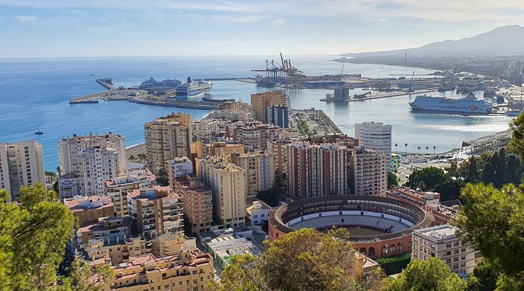 Vistas de la ciudad de Málaga. Foto: Ayuntamiento de Málaga 