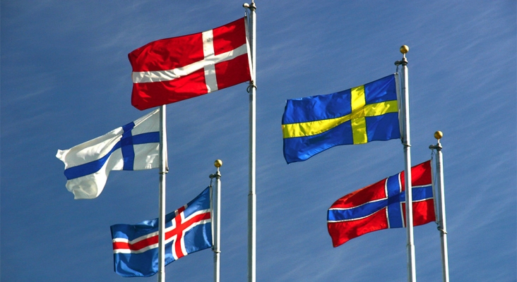 Banderas de los países nórdicos Foto: miguelb (CC BY 2.0)