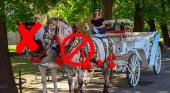 Palma (Mallorca) cambia los paseos a caballo por calesas eléctricas