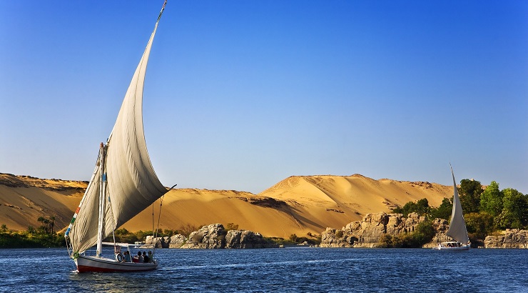 El Río Nilo (Egipto). Foto: Alltours
