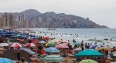 Playa de Levante, en Benidorm