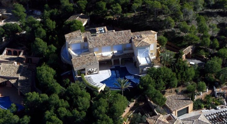 Casa de Claudia Schiffer en Mallorca/Foto Hola