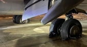 Explotan los neumáticos de un avión en pleno aterrizaje en Turquía| Foto: Jet Airliner Crash Data Evaluation Centre (JACDEC)