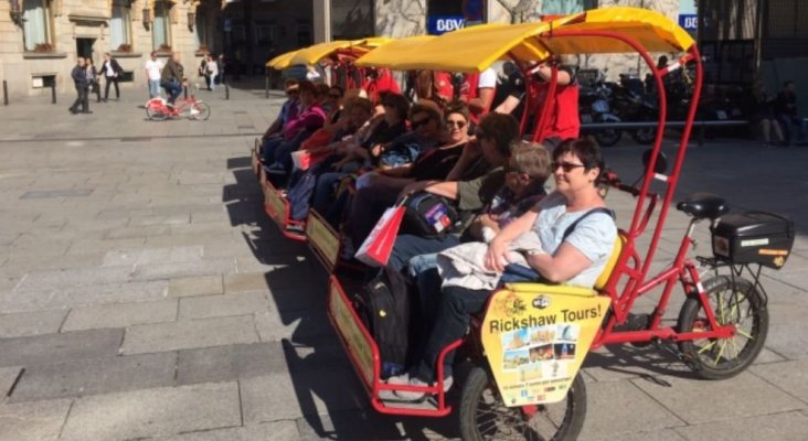 Rickshaw en Barcelona