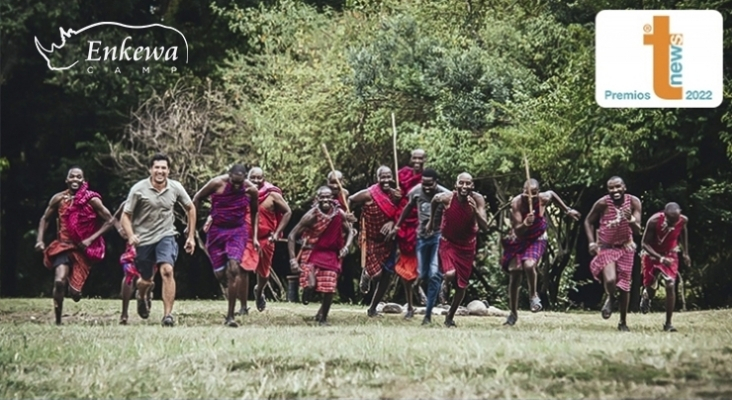 “Para nosotros es una gran sorpresa y una gran noticia para la comunidad Masái” Enkewa Camp (Kenia)