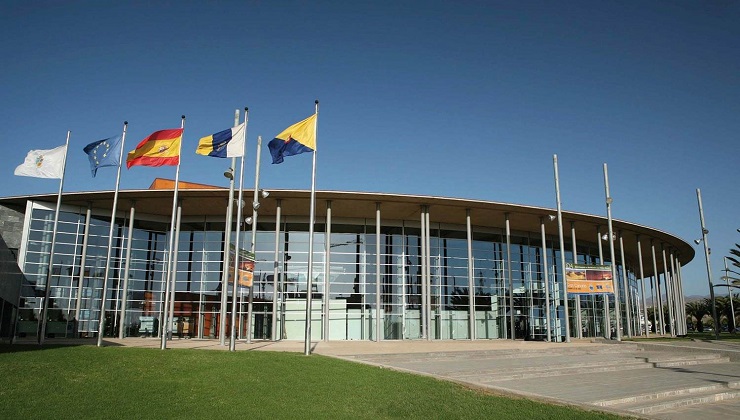 Palacio de congresos ExpoMeloneras. Foto: ExpoMeloneras