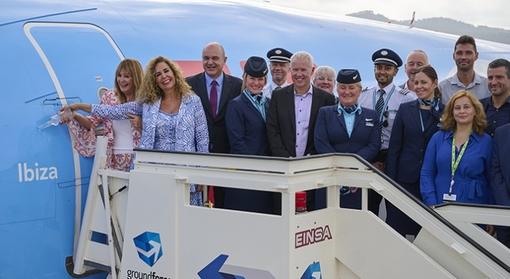 Baleares suma un nuevo avión de TUI en su honor: Tras 'Mallorca', llega 'Ibiza'