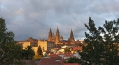 Vistas de Santiago de Compostela, en Galicia