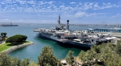 Antiguo buque de guerra, uno de los principales atractivos de San Diego (EE. UU.)