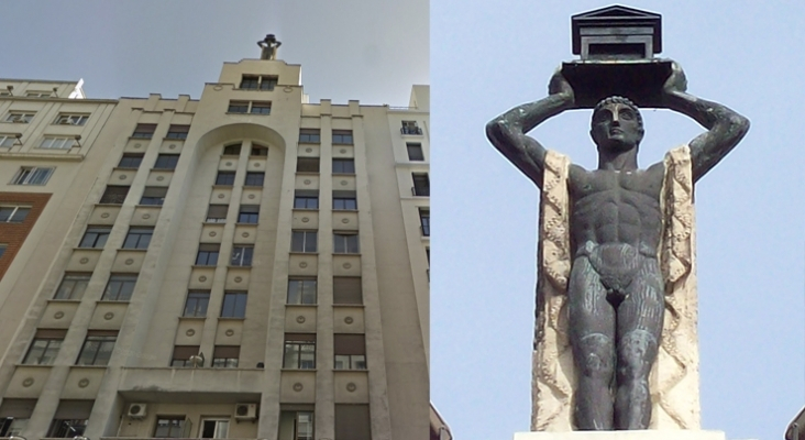 La Gran Vía de Madrid tendrá un nuevo hotel bajo la histórica escultura 'El Romano'