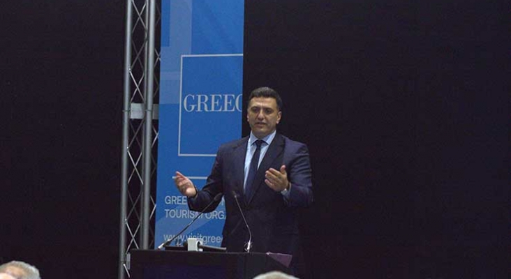 Vassilis Kikilias, ministro de Turismo de Grecia 2 Foto Tourinews