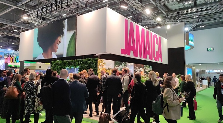 El estand de Jamaica en la World Travel Market 2022 | Foto: Tourinews®