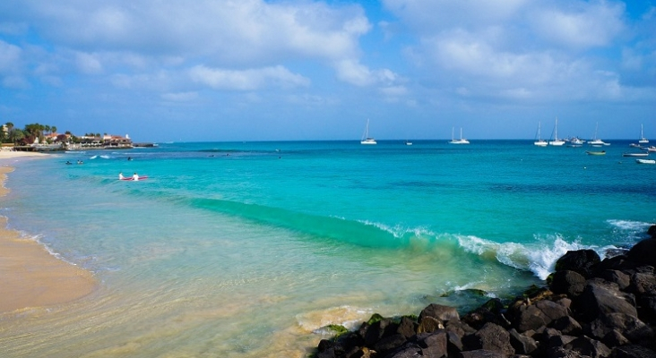 Playa en Cabo Verde