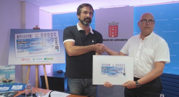 La ONCE visibilizará la campaña de sensibilización contra el plástico de Lanzarote