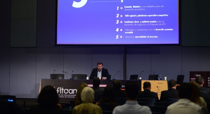 Baja afluencia en el I Foro de Internacionalización Turística de Canarias (FITCAN)  Foto PROEXCA vía LinkedIn