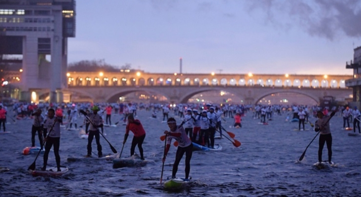 La Nautic Paddle de París reunirá a 1.000 participantes en el río Sena|Foto: Figaro Nautisme