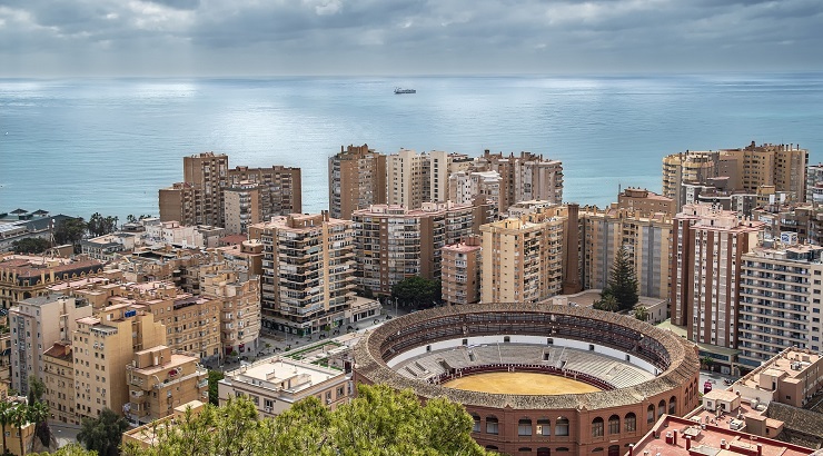 La ciudad de Málaga. Foto: Pixabay