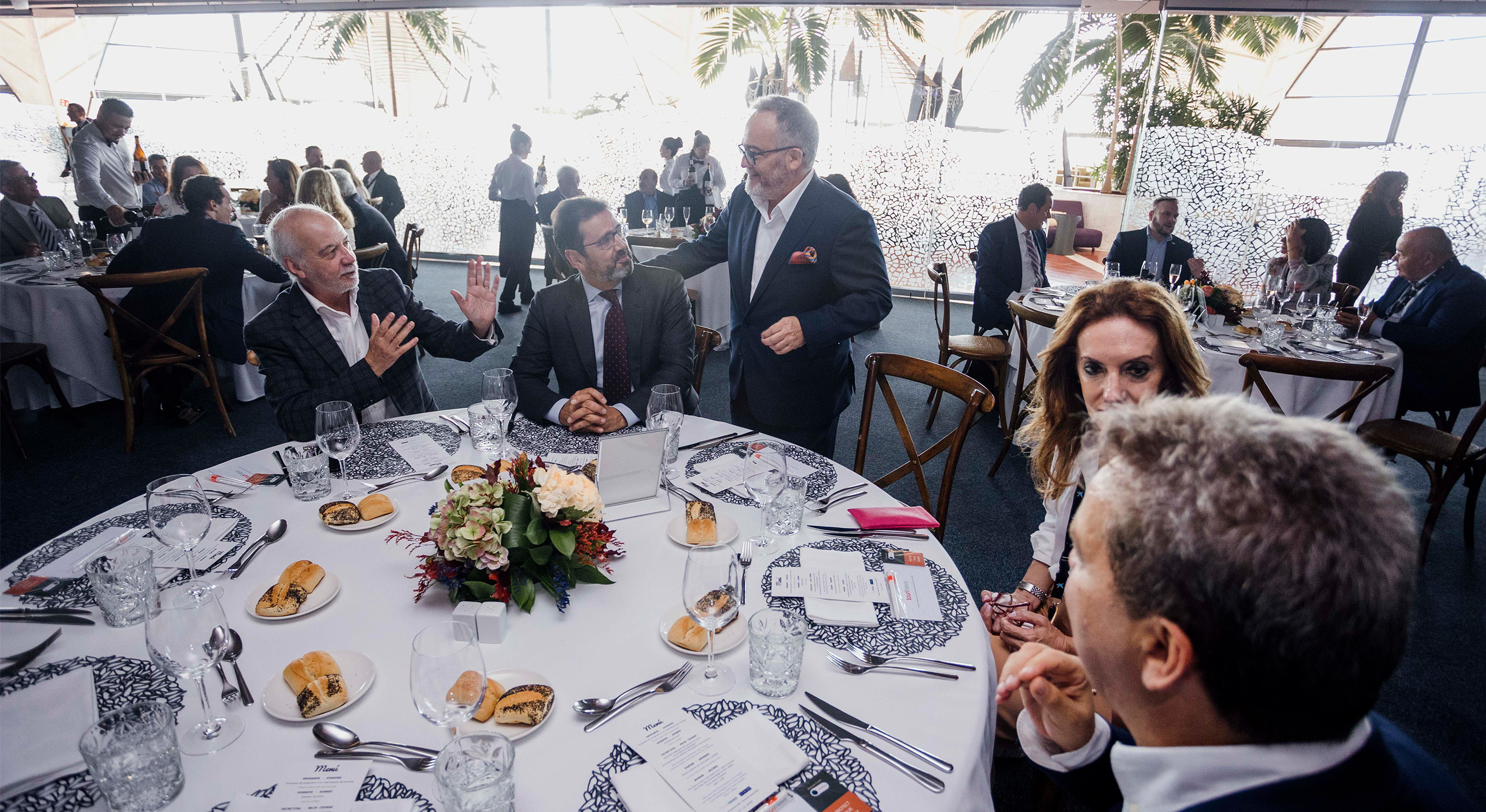 Santiago de Armas, Javier Gándara, Ignacio Moll, Ane Ugarte y Juan Carlos Lasso | Foto: Tourinews©