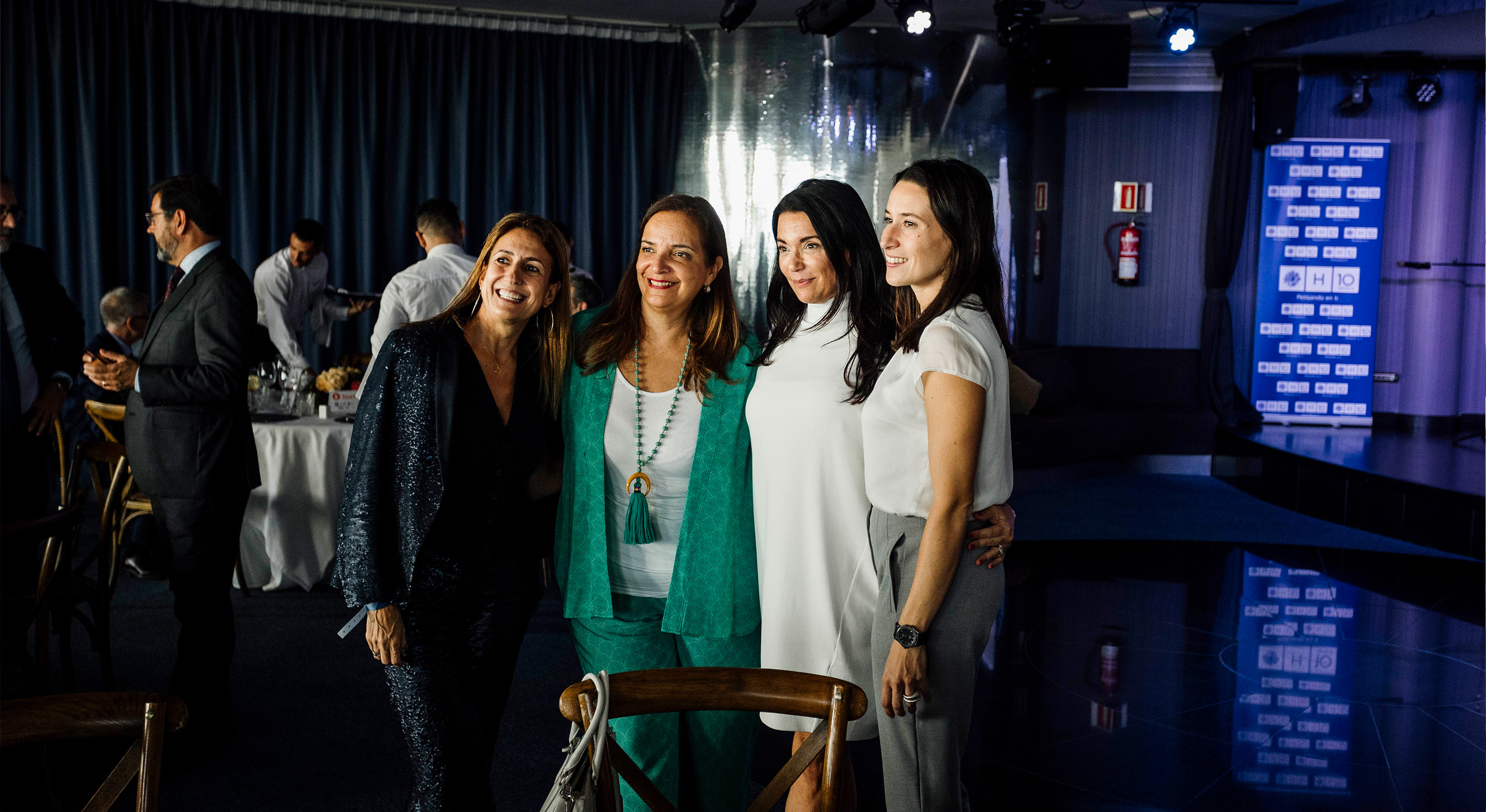 En la foto (izqda. a dcha.): Inmaculada de Benito, Águeda Borges, Maru Araña y Naomi Riu | Foto: Tourinews©