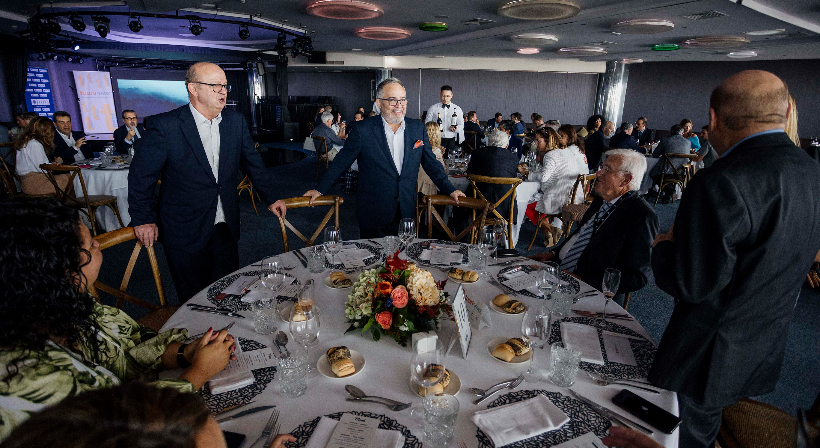 En la foto (izqda. a dcha.): Dámaris Ferraz, Juan González, Ignacio Moll, Lothar Buss y Jafar Jafari | Foto: Tourinews©