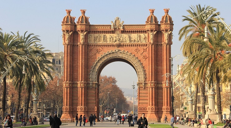 Arco del Triunfo, Barcelona (España). Foto: Pixabay