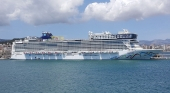 Barco de cruceros en Palma (Mallorca)