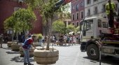 El Ayuntamiento de Sevilla instala barreras en las zonas turísticas de la ciudad